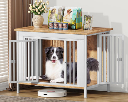 Amlancher Dog Crate Furniture for Dogs,  Heavy Duty Dog Kennel Furniture