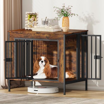 Amlancher Dog Crate Furniture for Dogs,  Heavy Duty Dog Kennel Furniture